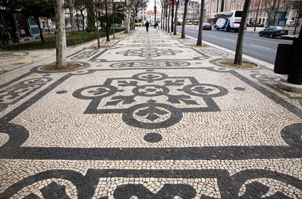 Image result for cobbled streets of portugal