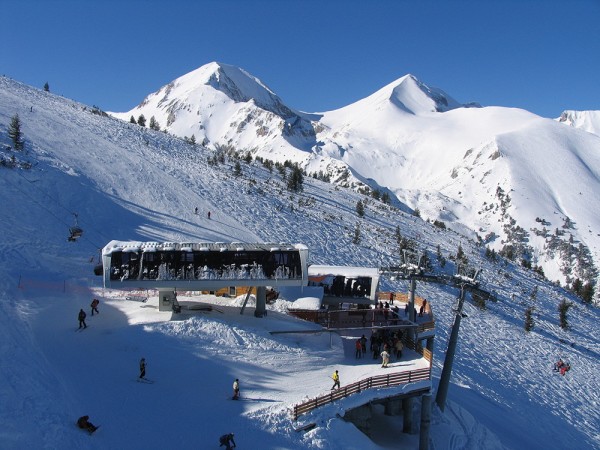 Ski Lift in Bansko, Bulgaria