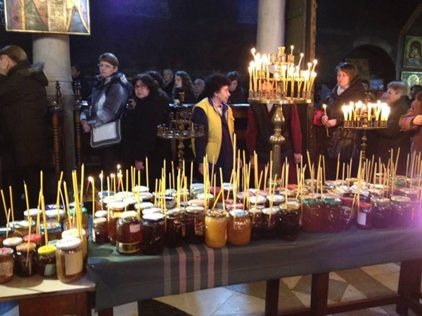 Fiery Honey Jars - The Feast of St. Haralambos